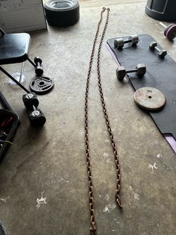 TWO TOW STEEL CHAIN 2 x10 longer….2x1 inches