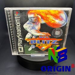 NFL Blitz 2001 Sony PlayStation PS1 Black Label Midway-CIB