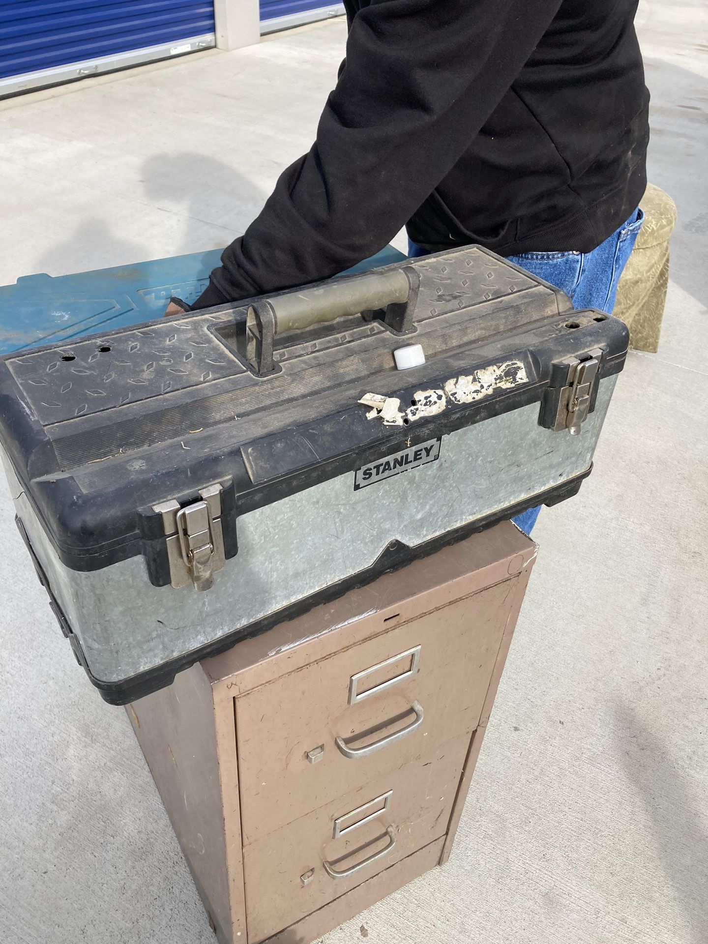 Toolbox full of tools sold as is no questions asked