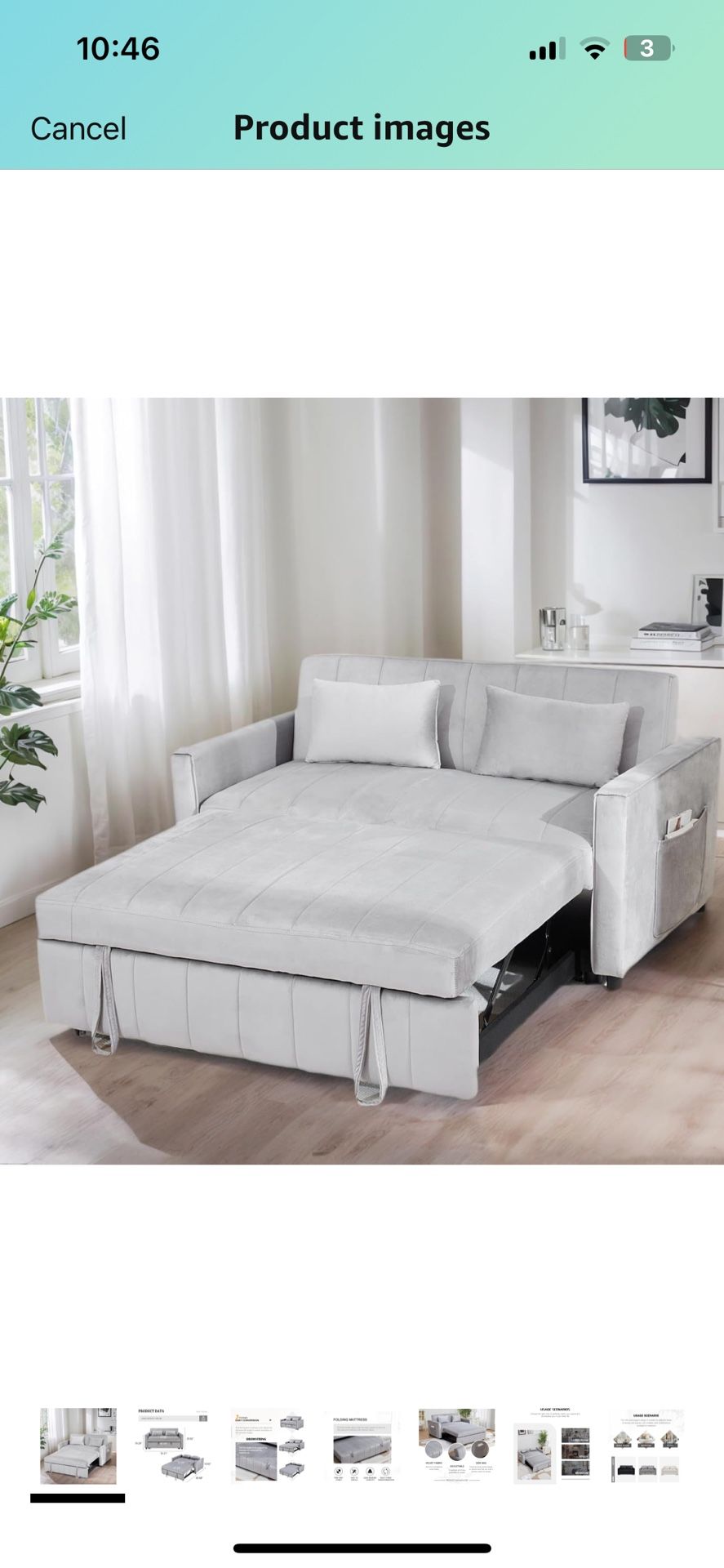 Pull Out Sofa Bed 