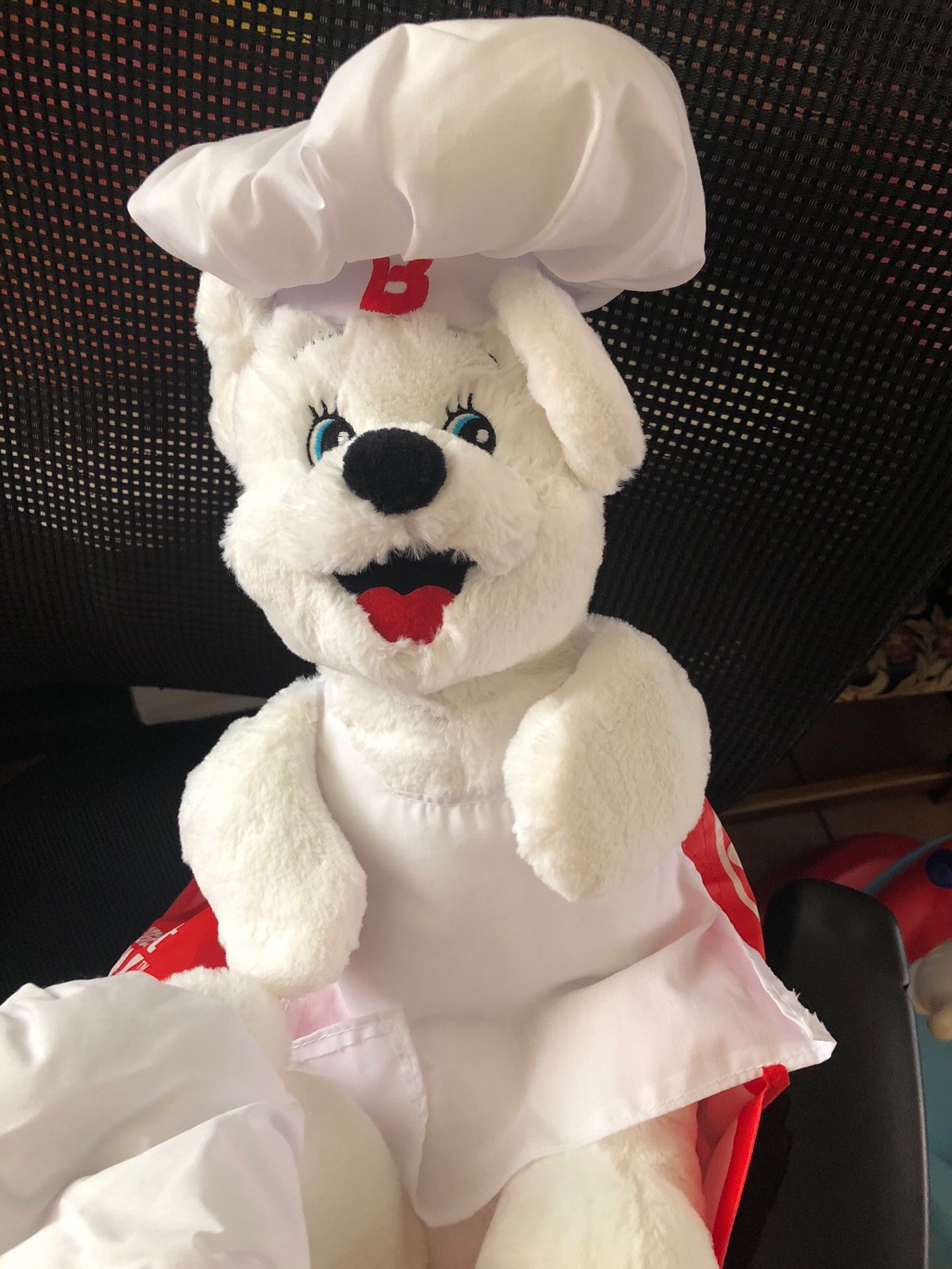 Bimbo plushie puppet(3 available) from bimbo event I was working at
