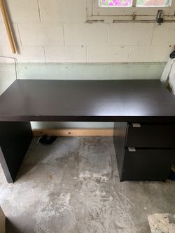 Wooden desk