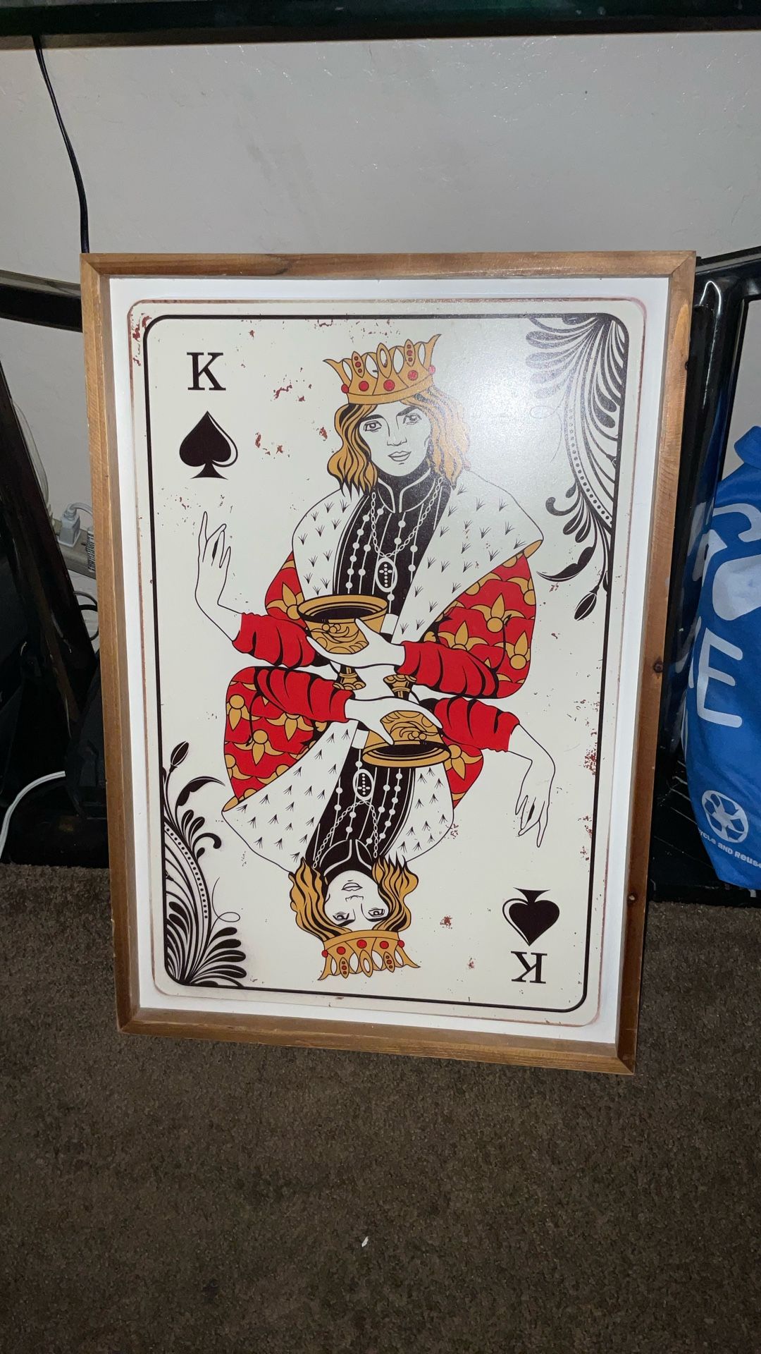 K Card Art Wall Decor