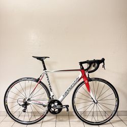 Cannondale Super Six Carbon - White/Red/Black - 54cm - Sram Red 10 Black LTE - OR BEST OFFER