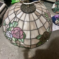 Stained Glass Hanging Light 