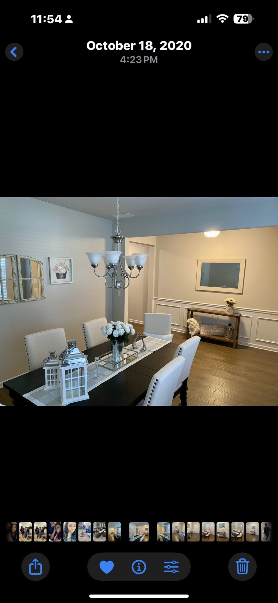 Formal Dinning Table And Accessories 