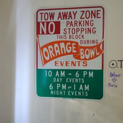 Orange Bowl  Parking