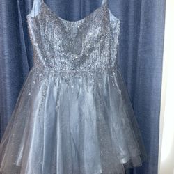 Dress GRAY BLUE/ Dusty Blue XL 12