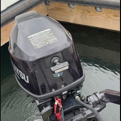 2016 Tohatsu MFS8 Outboard Motor Long Shaft 