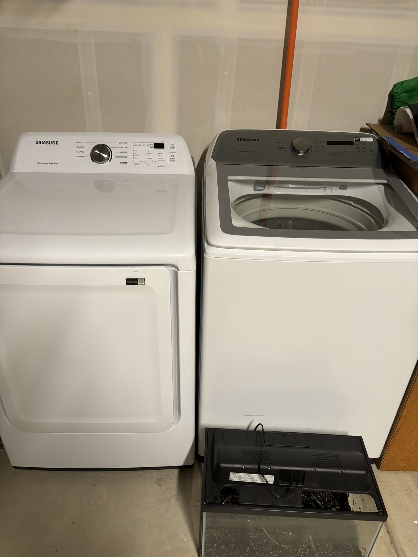 Samsung Smart Washer & Dryer Set