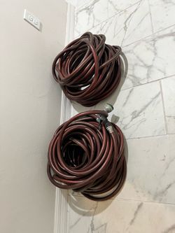 100 ft each heavy duty hoses