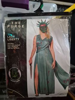 Lady Liberty THE PURGE Costumes HALLOWEEN