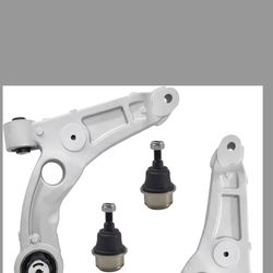 4pcs Front Lower Control Arms and Lower Ball Joints Compatible with 2014-2018 Jeep Cherokee