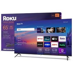 65in TCL Roku 4k Smart TV 10/10 Condition