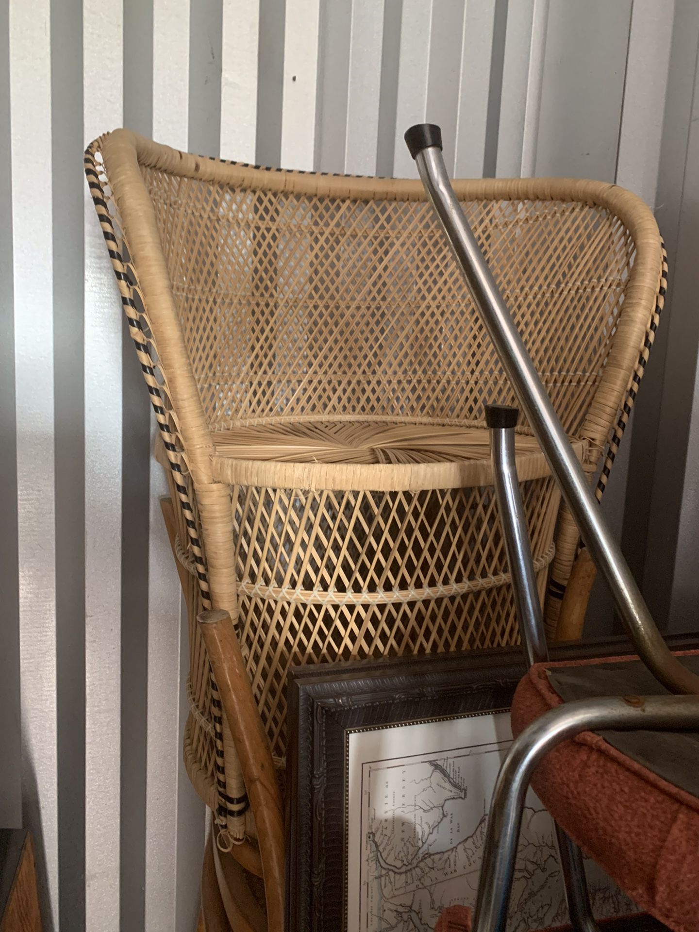 1970s Wicker Chair