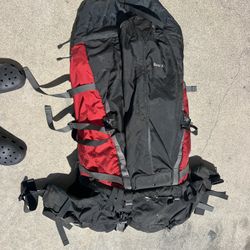 Arc’teryx Bora 95 Backpack Black An Red 
