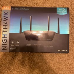 NETGEAR Night Hawk Ax5 AX4200