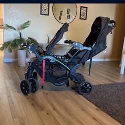 Double Seat Stroller