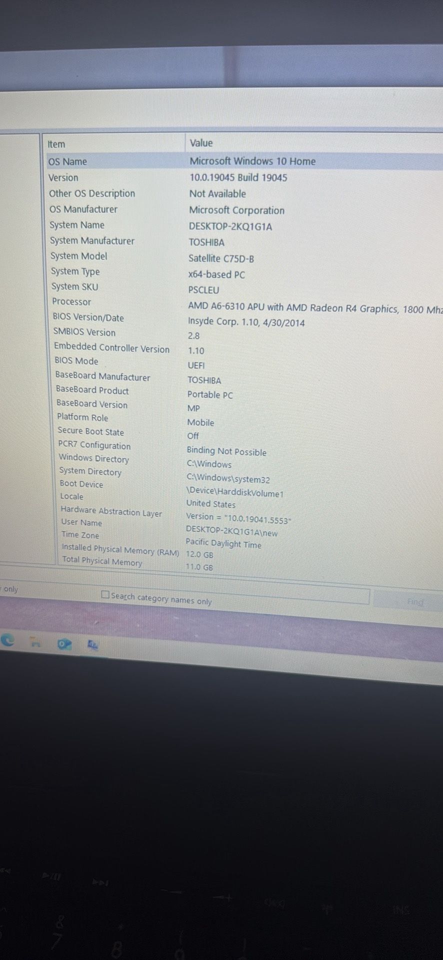 Toshiba Satellite