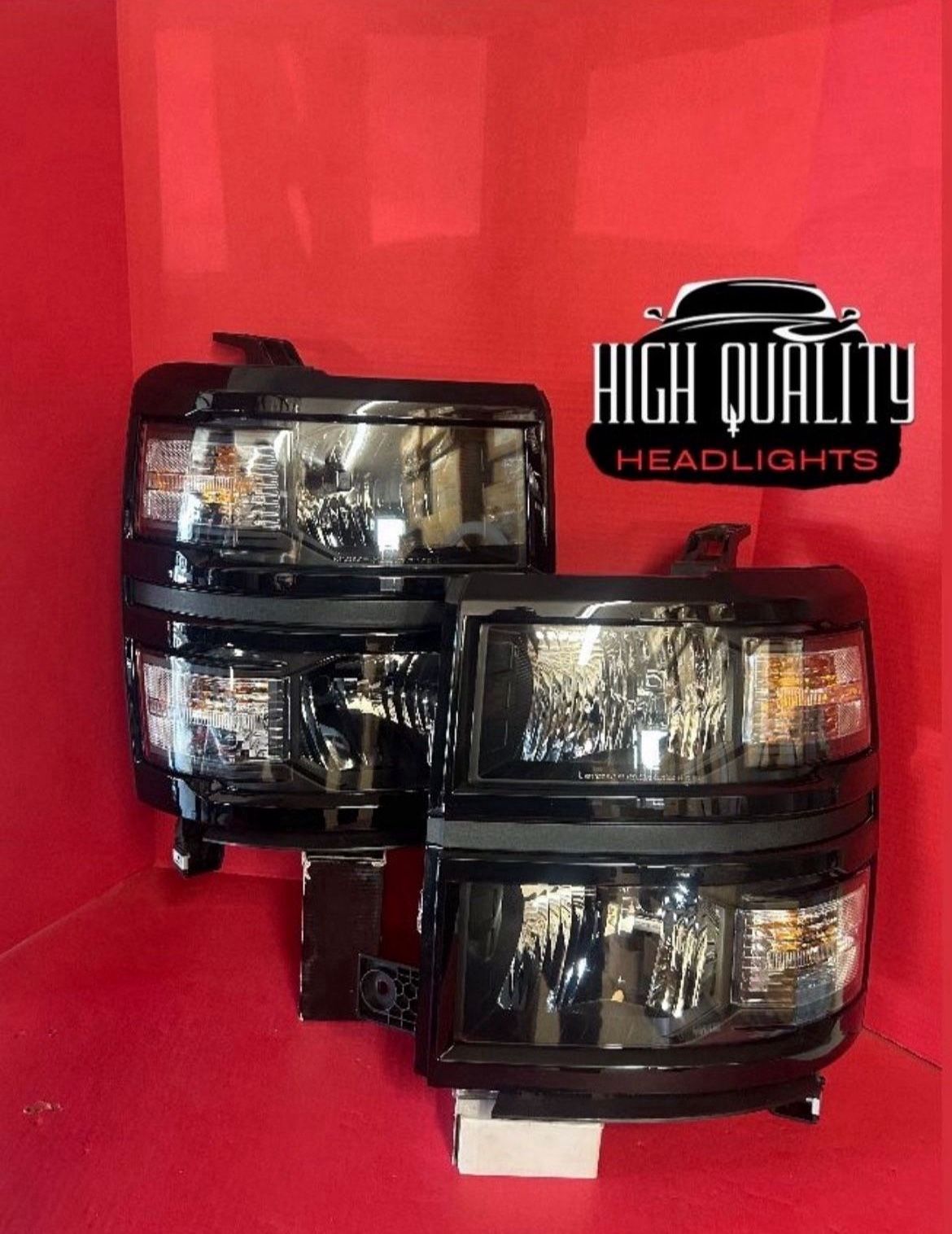 Chevy Silverado 2014 2015 Headlights