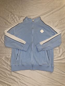 RARE! Nike Vintage (VTG) LeBron L23 Velour Jacket "Baby Blue" - Size XL
