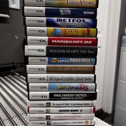 Nintendo DS And 3DS Game Lot