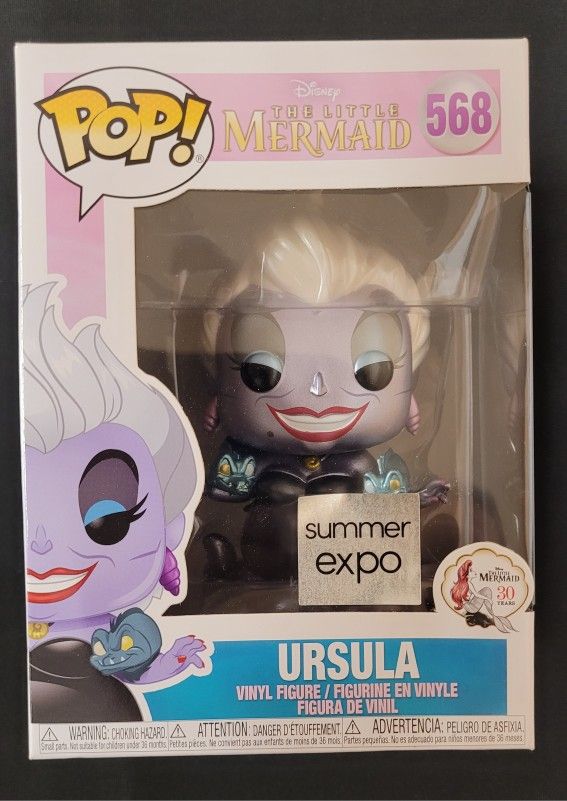 MINT! Ursula Summer Expo Exclusive Funko Pop #568
