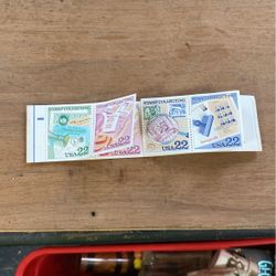 Collectors Stamps 22 Cents 8 Stamps