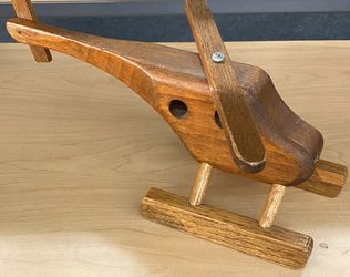 Wood Helicopter