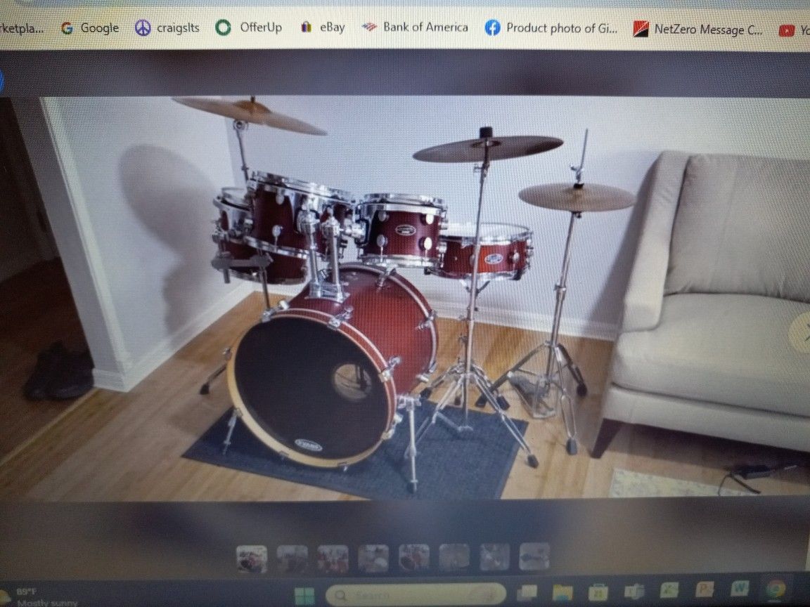 Drum Kit Pacific by DW SF Series