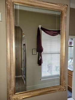 Gold Framed Wall Mirror 45"x 69"
