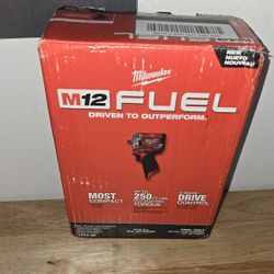Milwaukee M12 Impact Tool Only 