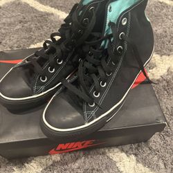 Vintage Converse Worn 1x Custom Turquoise