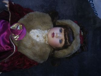 Vintage porcelain doll