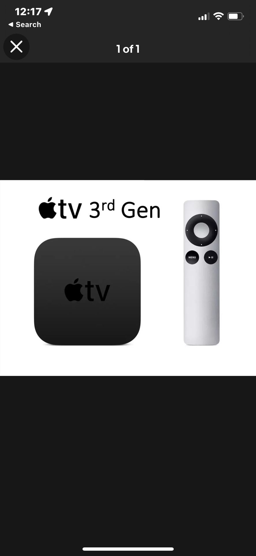 Apple TV 3rd Generation