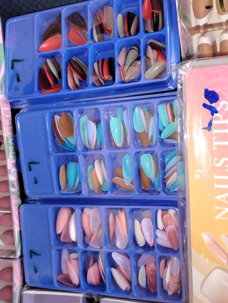 Color Press On Nails