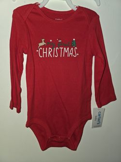 Baby Girl 1st Christmas Shirt 12 Months
