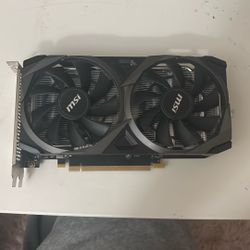 MSI - NVIDIA RTX 3050 VENTUS 2X XS 8G OC - 8GB black