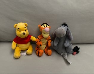 Winnie the Pooh, Tigger & Eeyore Plush Set