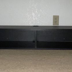 Black Floating TV Stand 
