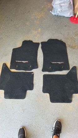 Toyota Tacoma TRD Pro Floor Mats Set