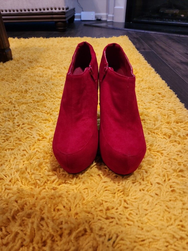 Red Bootie