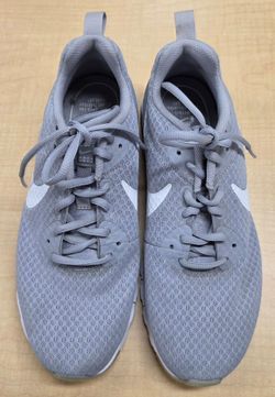 Mens Nike Air Max Motion LW sz US 8 Wolf Grey White Sneakers Tennis Shoes
