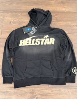 Hellstar Classic Logo Hoodie Black