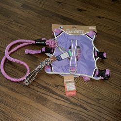 Arcadia Trail Harness And Leash With Additional Collar