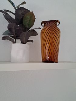 Murano Italy Style Glass Vase