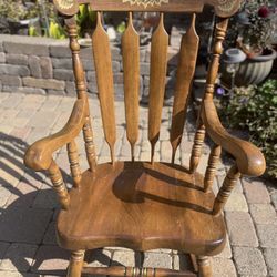 Wooden Rocking Chair