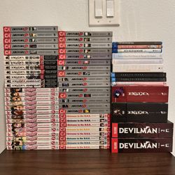 Big Manga & Anime Blu-ray Dvd Lot • Message me!