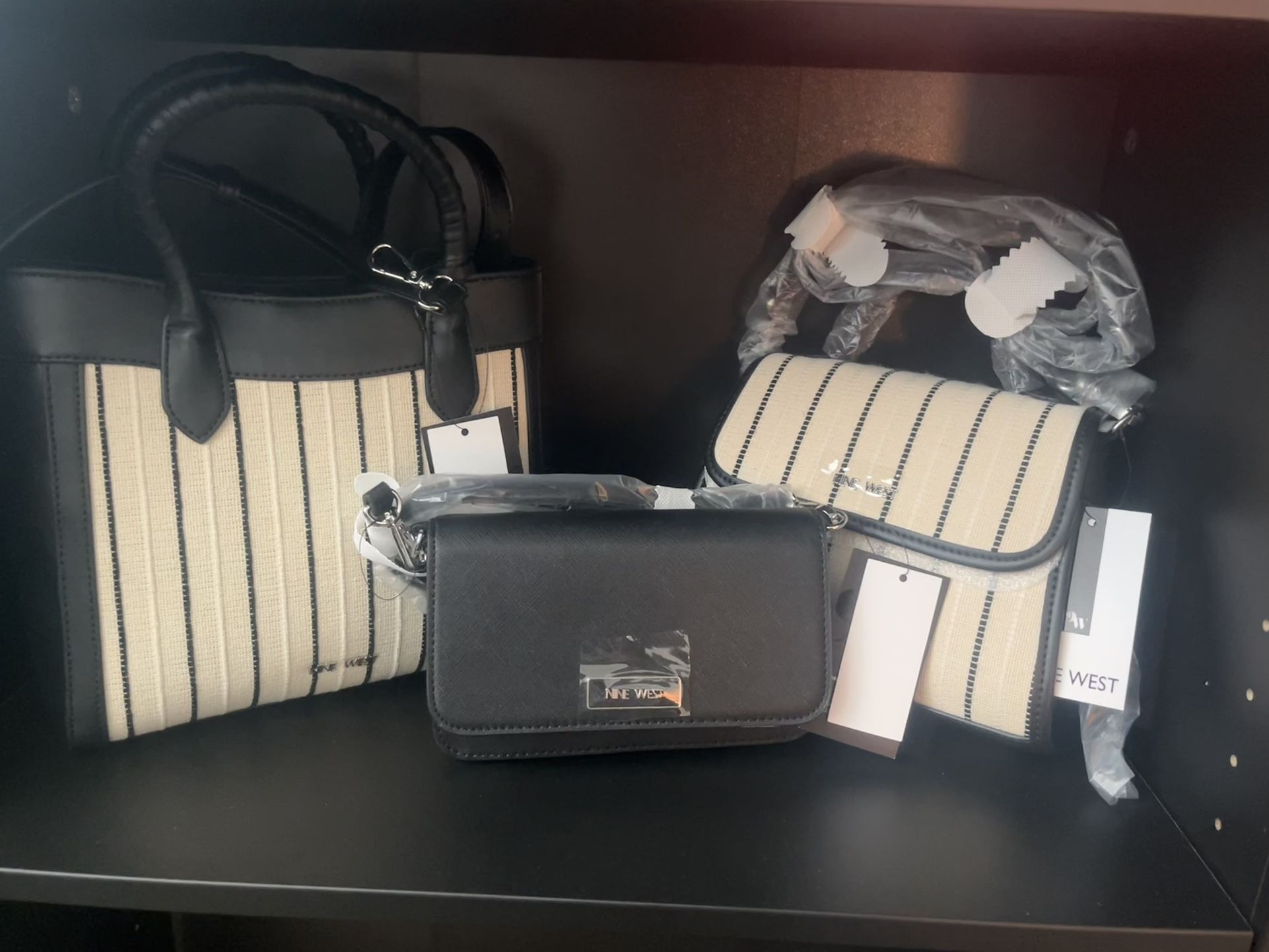 3 Nine West Handbags