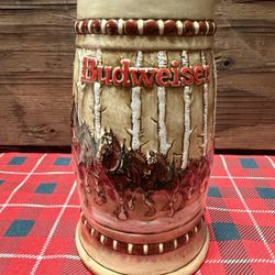 1981 Budweiser Holiday Stein Mug